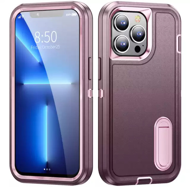 Premium Drop-Protection Style Double-Layers Kickstand Phone Case- for Apple iPhone 14 Series 2022 - Super Savings Technologies Co.,LTD Premium Drop-Protection Style Double-Layers Kickstand Phone Case- for Apple iPhone 14 Series 2022 - Super Savings Technologies Co.,LTD